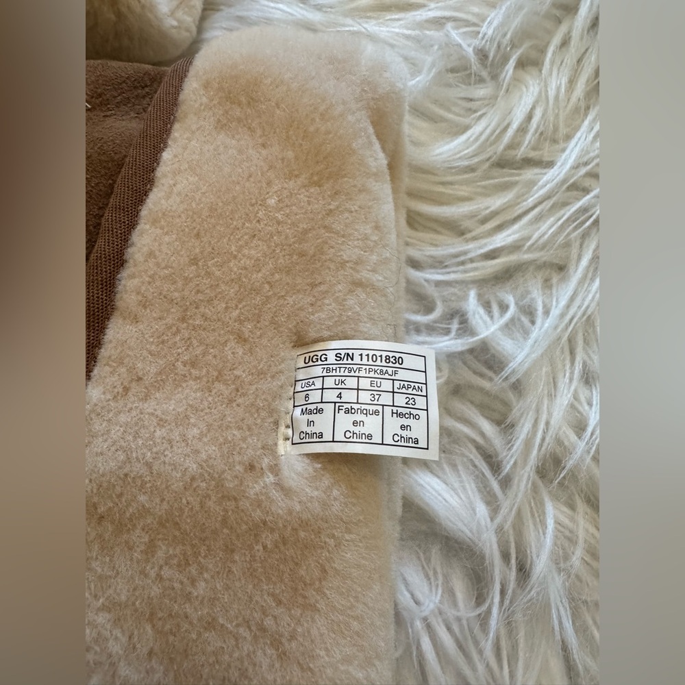 Y/Project x Ugg Shearling Thigh High Boots Brown US 6 EU 37 - Picture 7 of 8